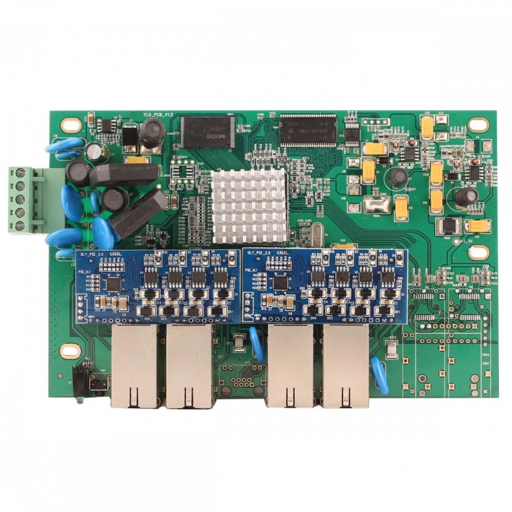 SW-80800/IC-P Бескорпусной промышленный PoE коммутатор на 8 портов