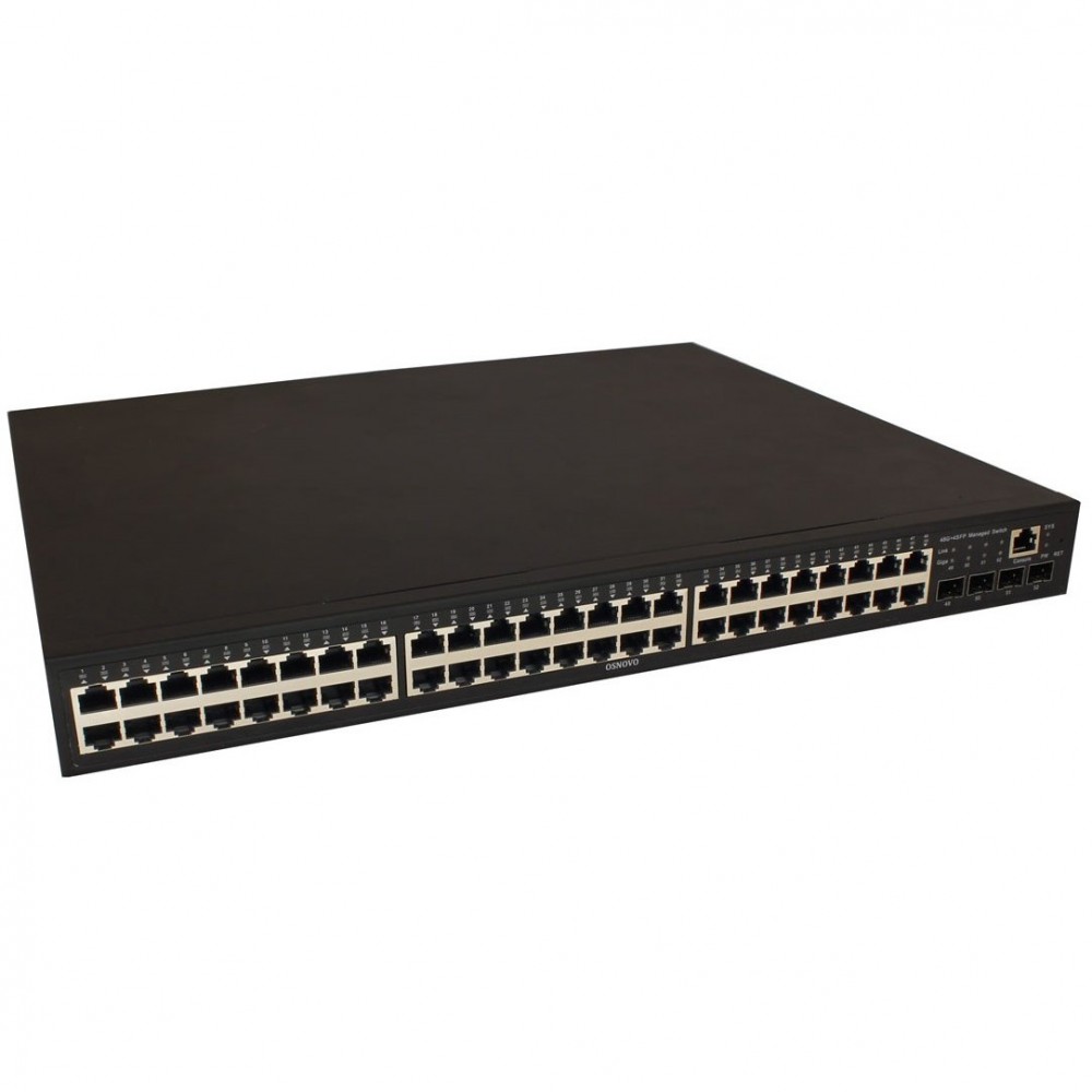 SW-84804/L(800W) Управляемый L2 PoE коммутатор Gigabit Ethernet