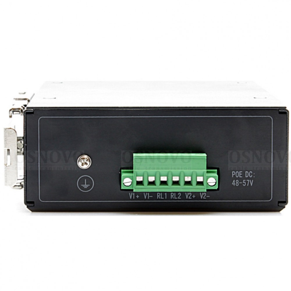 SW-80402/IL Промышленный управляемый (L2+) PoE коммутатор