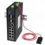 SW-80804/ILS(port 90W,300W) Промышленный управляемый (L2+) HiPoE коммутатор