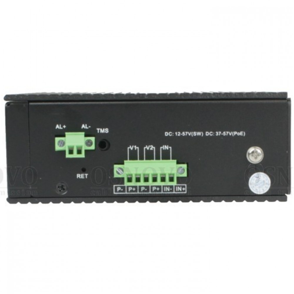 SW-80804/ILS(port 90W,300W) Промышленный управляемый (L2+) HiPoE коммутатор