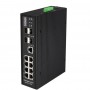 SW-80804/ILS(port 90W,720W) Промышленный управляемый (L2+) Ultra PoE коммутатор