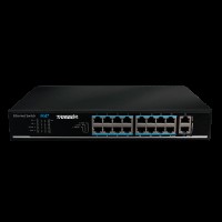 TRASSIR TR-NS1018-135-16POE v2 Неуправляемый коммутатор   с 16 PoE портами