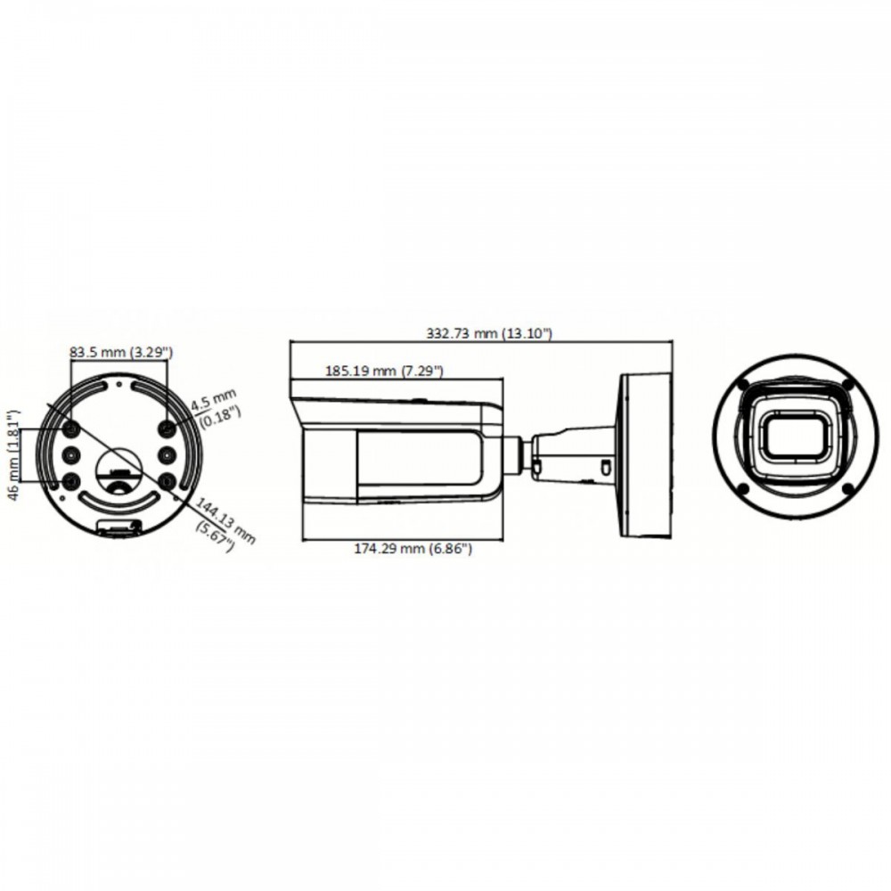 DS-2CD3645FWD-IZS (2.8-12мм) IP-камера