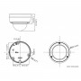 DS-2CD3126G2-IS 2Мп уличная купольная IP-камера