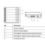 DS-KD-KK/S Модуль на 6 абонентов с подсветкой