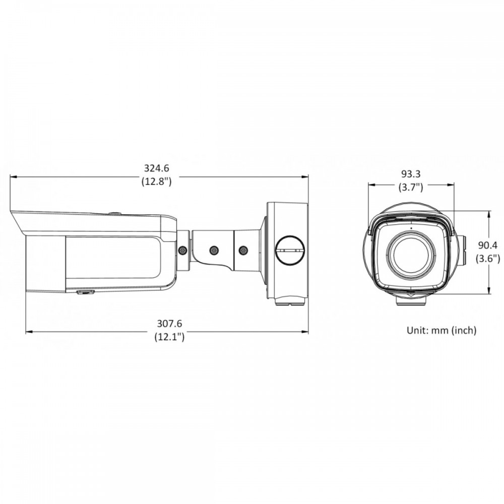 DS-2CD3T26G2-4IS (6 мм) 2Мп уличная цилиндрическая IP-камера