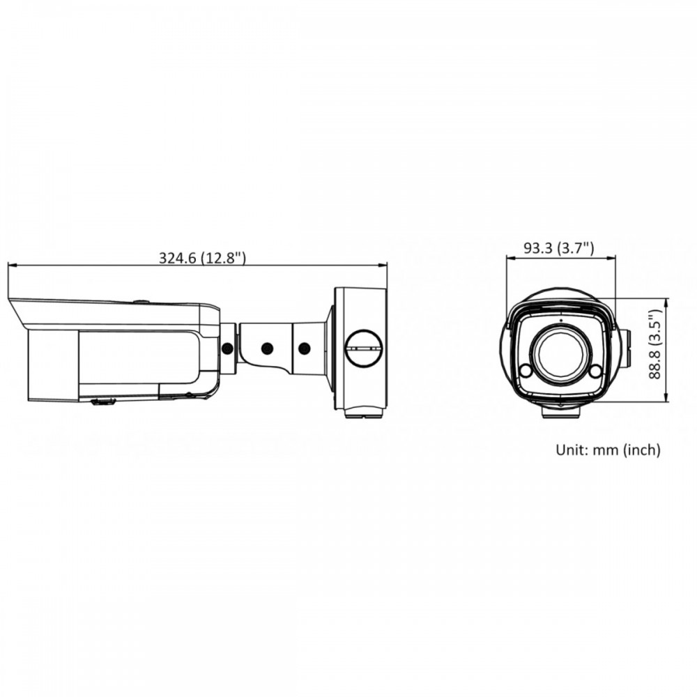 DS-2CD3T26G2-ISU/SL (4 мм) 2Мп уличная цилиндрическая IP-камера