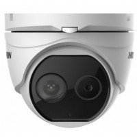 Hikvision DS-2TD1217-3/PA (3.1 мм) Двухспектральный купольный тепловизор с алгоритмом глубокого обучения