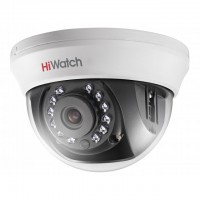 HiWatch DS-T101 (2.8) Внутренняя купольная HD-TVI камера с ИК-подсветкой