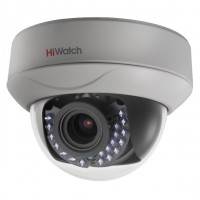 HiWatch DS-T207P (2.8-12мм) 2Мп внутренняя купольная HD-TVI камера