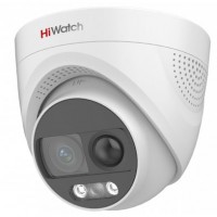 HiWatch DS-T213X (3.6 мм) 2Мп уличная купольная HD-TVI камера