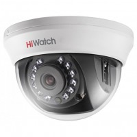 HiWatch DS-T201(B) (3.6 мм) 2Мп внутренняя купольная HD-TVI камера