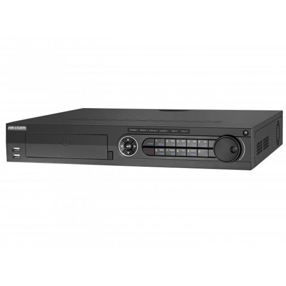 DS-8124HUHI-K8 24-х канальный гибридный мультиформатный  регистратор