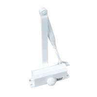 Dorma TS Nano с рычагом, DIY белый Компактный доводчик для стандартных дверей