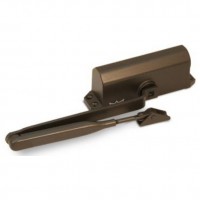 Dorma TS77 EN3 c рычагом ФОП т. коричневый (76050203) Доводчик