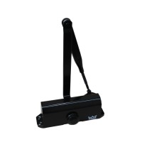 Dorma TS77 EN4 c рычагом ФОП черный (76060219) Доводчик
