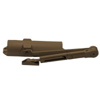 Dorma TS68 дверной доводчик со складным рычагом  Фиксация двери в открытом положении (коричневый) до 90кг