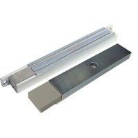 ALer AL-200-12W-Premium Электромагнитный замок с герконом и Холлом, 12В, 200 кг, белый