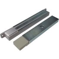 ALer AL-200-24S-Premium Электромагнитный замок с герконом и Холлом, 24В, 200 кг, серый