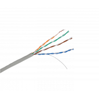 Кабель UTP CAT 5E 4x2x0,50 CU PVC ВНУТРЕННИЙ (МЕДНЫЙ)