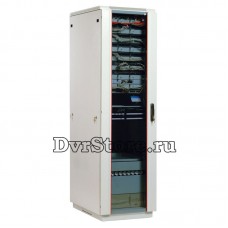 Шкаф телекоммуникационный ШТК-М-33.6.8-1ААА напольный 33U (600x800) дверь стекло 