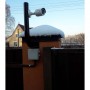 Кронштейн для камеры видеонаблюдения для крепления на заборе/стене.