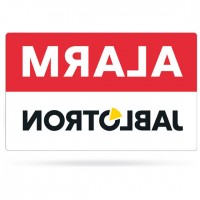 SAM-252.10 Этикетка ALARM 80 x 50 мм