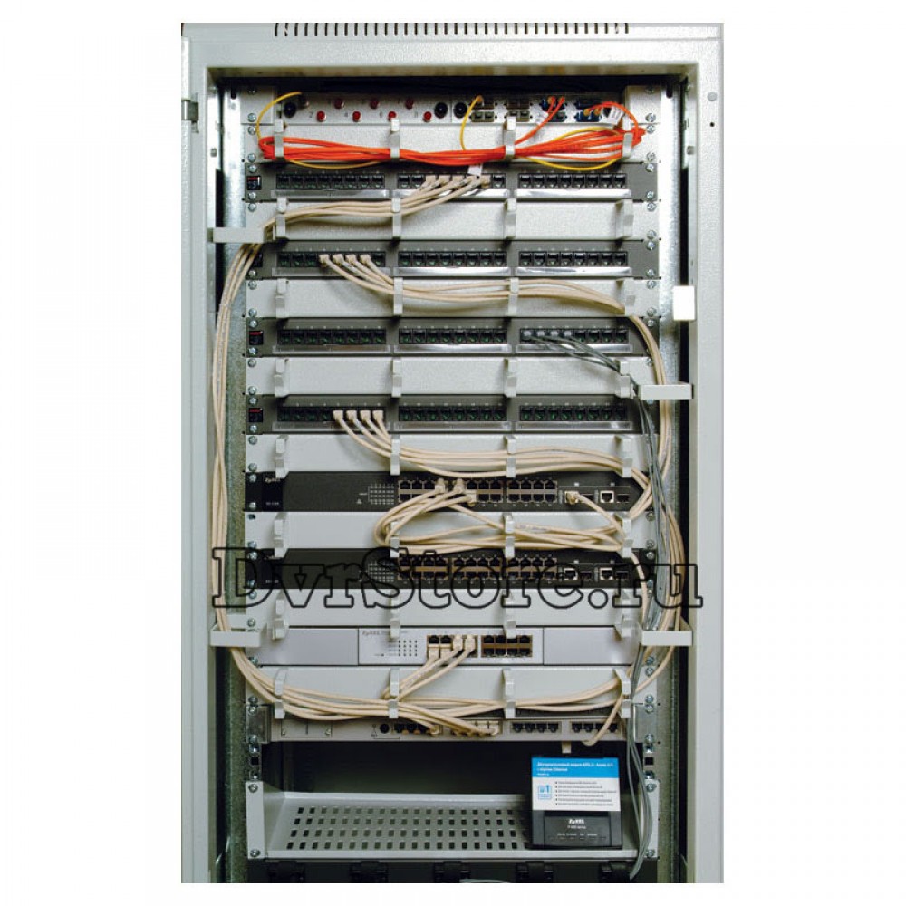 Шкаф телекоммуникационный ШТК-М-18.6.8-4ААА напольный 18U (600x800) дверь перфорированная