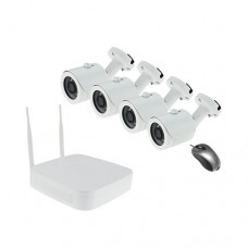 Беспроводной комплект Street-4IR IP-1,3Mpix на 4 уличных камеры видеонаблюдения с разрешением 1,3 Мпикс
