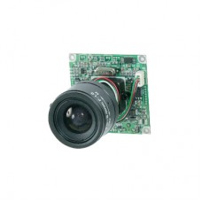 Цветная бескорпусная камера ACE-Vision ACV-322DNMVA с разрешением 700 ТВЛ, минимальной чувствительностью 0.0001 Лк и варифокальным объективом 2.8-12.0 мм