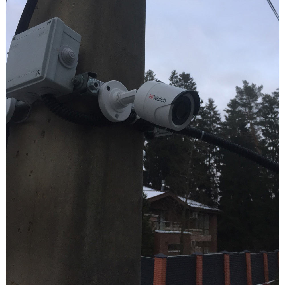 Типовой комплект видеонаблюдения на 8 камер для загородного дома под Ключ