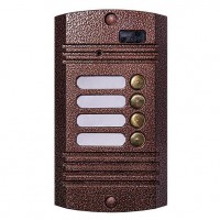 Цветная вызывная 4-х абонентская панель Activision AVC-424 NTSC