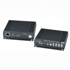 HDMI KVM удлинитель (комплект приёмник + передатчик) HKM01