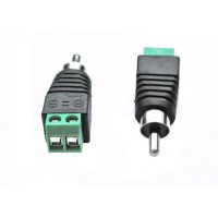 Разъем RCA с клемной колодкой под винт