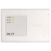 Преобразователь интерфейсов ПИ-ГР RS-232 – RS-485 с гальванической развязкой.