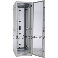 Шкаф серверный напольный ШТК-С-33.6.10-44АА 33U (600x1000) дверь перфорированная 2 шт.