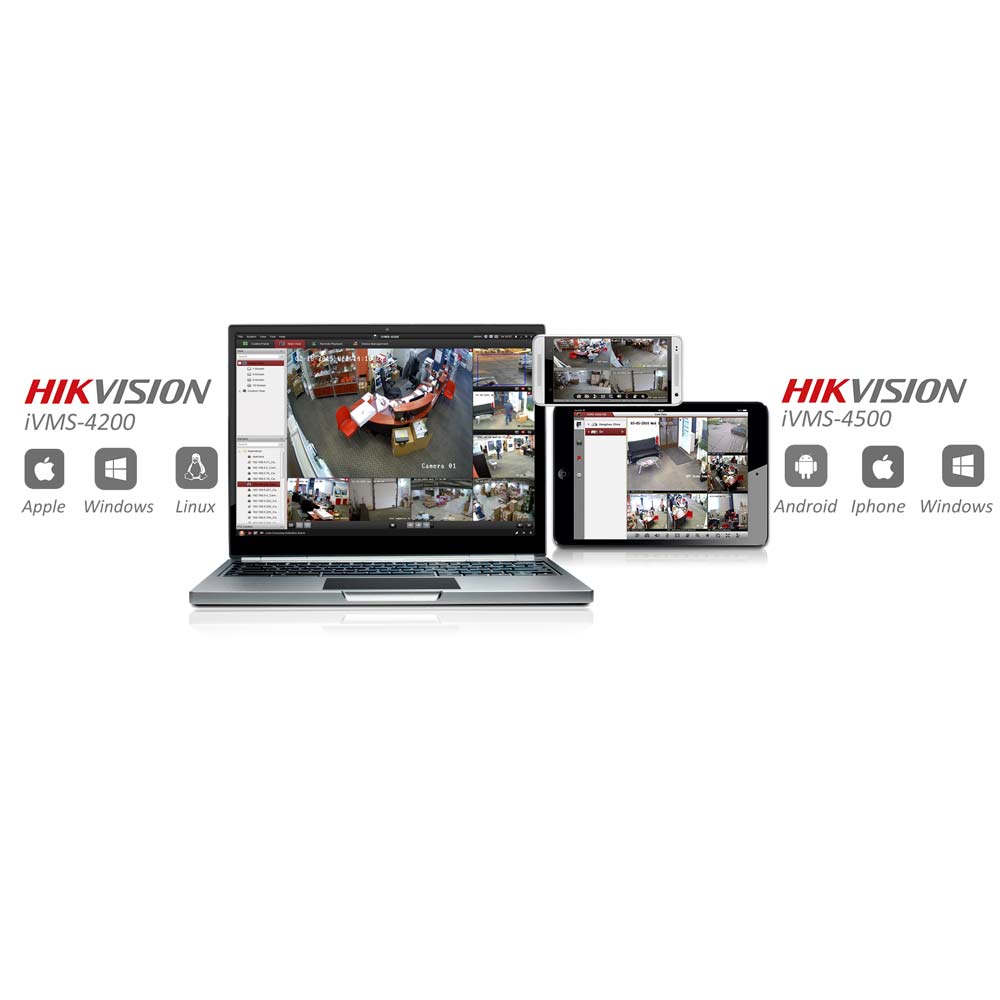 Настройка видеонаблюдения Hikvision